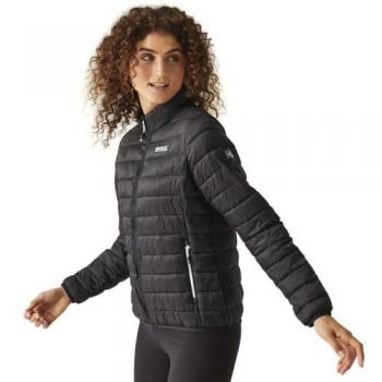 Regatta Hillpack II Damen Jacke – leichte Isolierung, schwarze Farbe, wasserabweisend, Modell RWN297-800