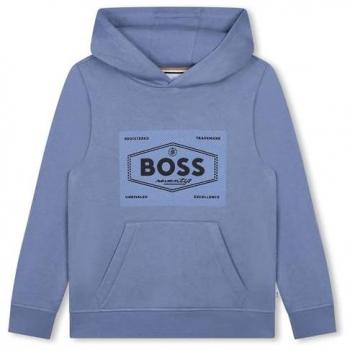 BOSS Kinder-Sweatshirt, Blau, Regular Fit 14Y