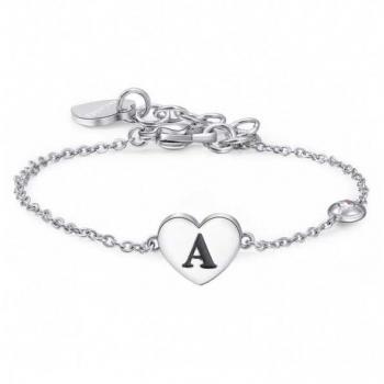 Bracciale Sagapò Click Lettera A Donna SCK118