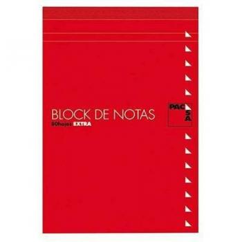 Bloc Notas Estándar Pacsa 4x4 con Tapa – 80 Hojas ×10