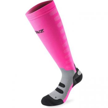 Lenz Compression 1.0 Calzini Lunghi Rosa L