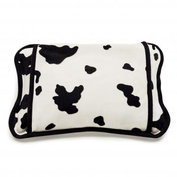 Innoliving Inn-074 Borsa Acqua Calda Muccaldo Cordless C/tasca Mani, color Bianco