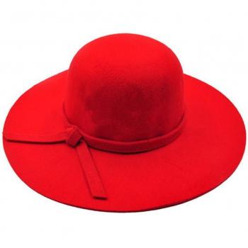 Gorro de Lana de Ala Ancha con Lazo, Ideal para la Playa 2022