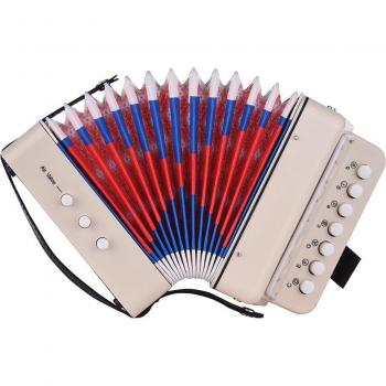 Educational 10-Button Accordion for Kids