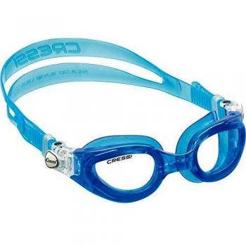Cressi Swim Right Enfant – Lunette Silicone Verre Bleu Clair
