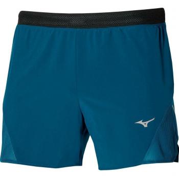 Short Mizuno Aero 4.5 Bleu pour homme, Taille S