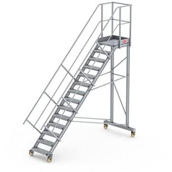 Altrex Palier Escalier 14 marches 45°