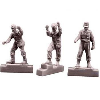 Deutsche A4/V2 Raketenstartplattform Besatzung, WW II (3 Figuren)