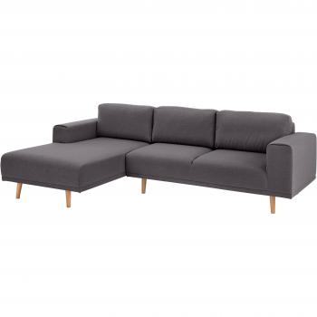 Lasse Ecksofa mit Holzfüßen im skandinavischen Stil