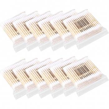 Set de Bastones de Algodón 2 Cara 1200 – Elimina Residuos Faciales