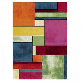 Tapis décoratif 120x170 motif géométrique