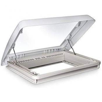 Dometic Midi Heki Style Dachhaube, 70x50cm, weiß, Kurbel, o. Zwangsbelüftung