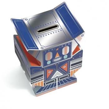 Tirelire mécanique robotisé – Collection Djeco