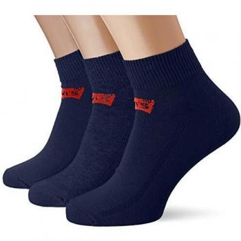 Levi's 3 Pares de Calcetines 168sf, Color Navy, Talla 39/42