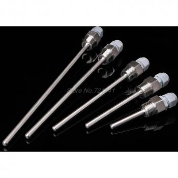 Temperature Sensor Thermowell 50-250mm Stainless Steel