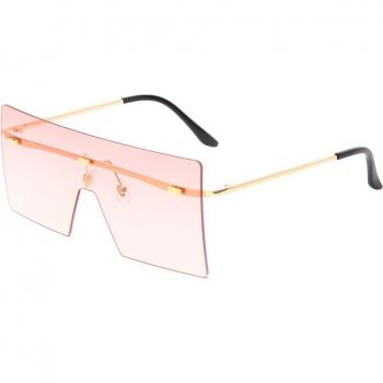 Oversized Randlose Damenbrille