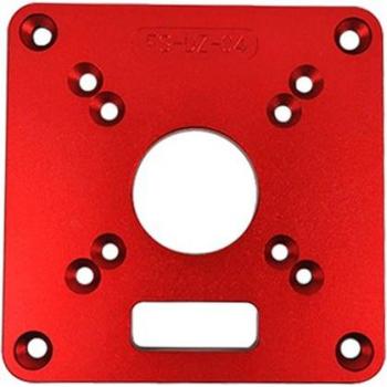 Router Table Insert Plate Aluminium 120x120mm