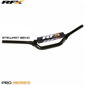 Guidon Moto RFX Pro F8 – Stewart (Noir, croisé)
