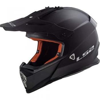 Casco LS2 Mx 2019 Mx437 Fast Solid-Matt Negro