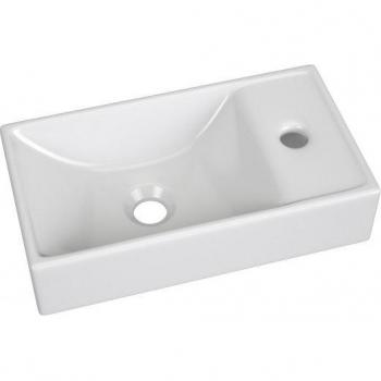Ac-deco Vasque céramique Vedea 22×41×9 cm blanc, livraison gratuite