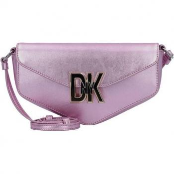 DKNY Downtown 24.5 cm Shoulder Bag in Purple