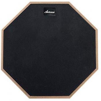 Asmuse Pad per Allenamento 12 Drum Pad in Gomma Naturale Muto Practice
