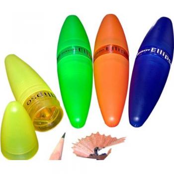 Kum Ellipse K1 Pop Spitzdosen aus Kunststoff, 10 Stück farbig sortiert