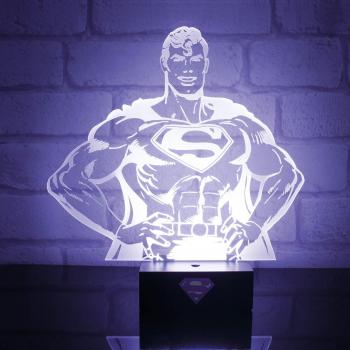 DC Heroes Superman Illuminated Figurine