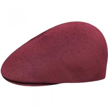 Kangol Tropical Seamless 507 Flat Cap (Cranberry)