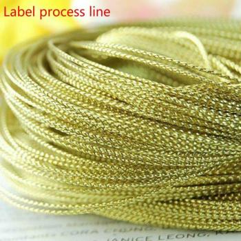 Pulsera Nylon 1,0 mm Dorado