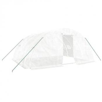 Estufa de Plantas 20 m² Aço Branco