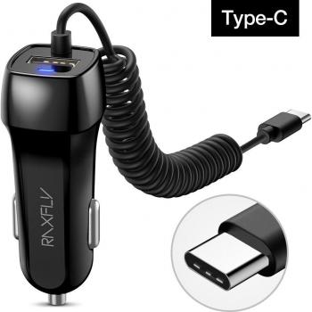 Cargador RAXFLY 2 en 1 iPhone/Xiaomi