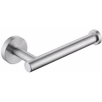 Porte‑papier WC fixe en acier inoxydable brossé