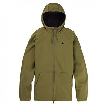 Pull à Capuche Burton Crown Weatherproof Vert avec Fermeture Éclair
