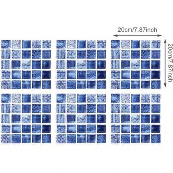 Mosaic Tile Stickers for Kitchen and Bathroom Renovation