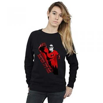 Sweat-shirt Disney Les Indestructibles Édition Limitée Noir