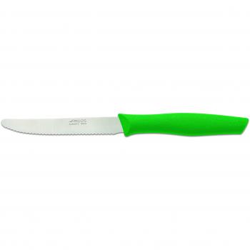 Arcos Nova 11cm Stainless Cutting Knife – Green Leaf Design, Mango Handle