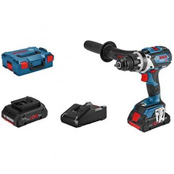 Bosch GSB 18V-110C Professional 18V Brushless Combi Drill W/2 X 4AH ProCORE Batt