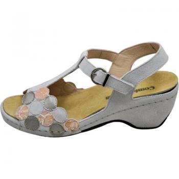 Sandalia Blanca Comfort-Class Mujer Piso Antideslizante