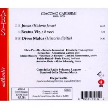 Jonas / Dives Malus / Beatus Vir