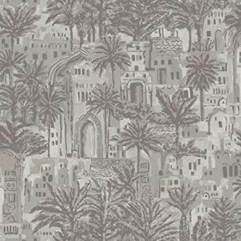 Ancient Tipaza Palace with Palm Tree Décor