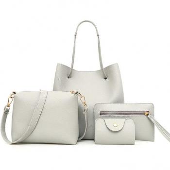Collection de 4 sacs à bandoulière en cuir PU