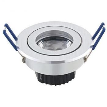 Sigor Modulo LED Argent 5W 340 lm 2800-2000K 36° Dimmerabile Alluminio Spazzolato