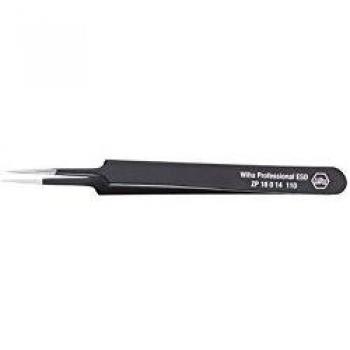 Wiha Professional ESD Tweezers Type 5, 110 mm