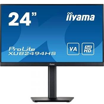 Iiyama ProLite XUB2494HS FHD 1920 x 1080 pixels Monitor with HDMI and Audio