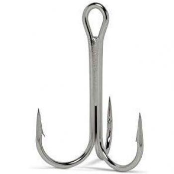 Bronze Treble Hook Collection – VMC 9649, 100 Pieces, Size 14, Unisex