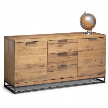 Contemporary Brooklyn Sideboard with Gunmetal Accents