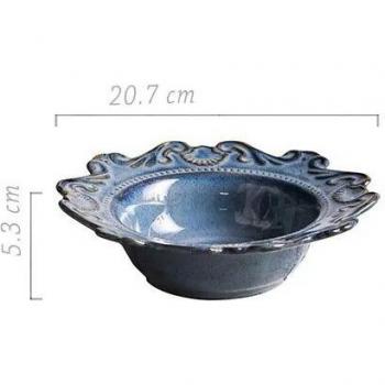 Retro Nordic Ceramic Dish Collection