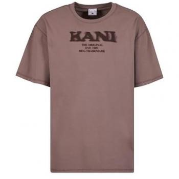 Karl Kani T-Shirt Retro Sprayed Beige Regular Fit