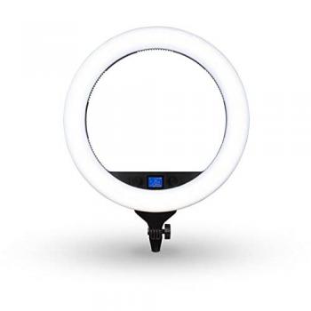 Kenro 19-Inch Portable RGB Ring Light Kit for Photography